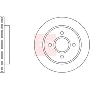 Apec Rear Brake Vented Discs & Pads fits Ac Ace 1995-2000 4.6 4.9