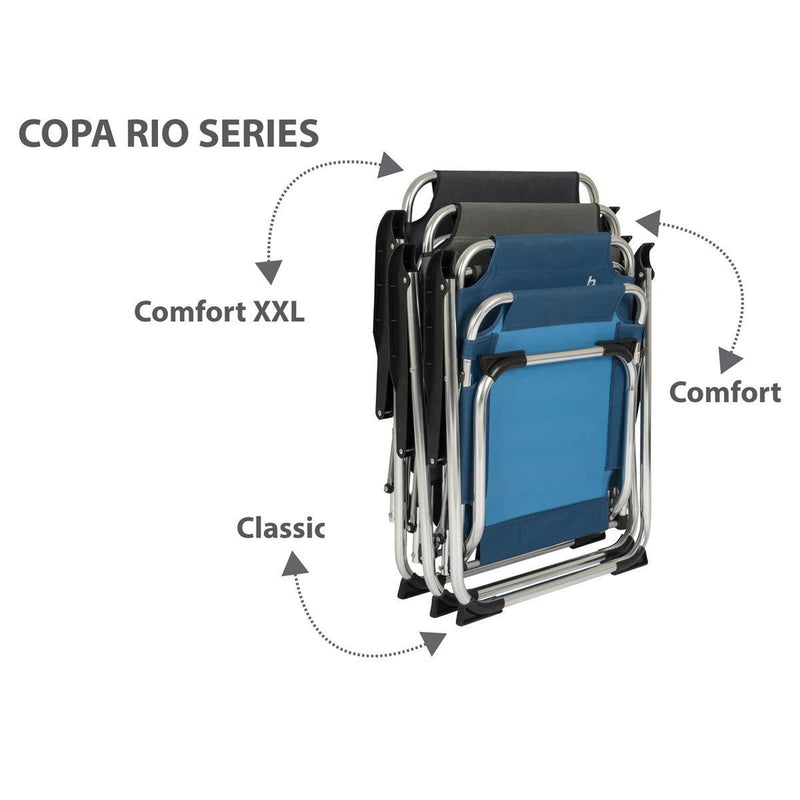Bo-Camp Chair Copa Rio L Aluminium Graphite Bo-Camp - Dynamic Drive
