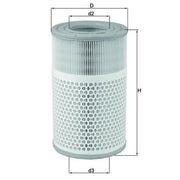 Mahle Engine Air Filter fits Saab 9-5 2001-2009 1.9 2.2 3.0