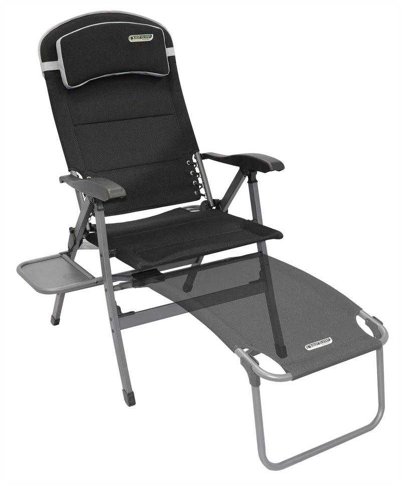 Quest Vienna Pro Comfort Camping Caravan Chair with Side Table Quest - Dynamic Drive