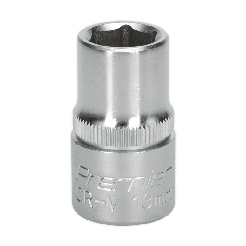 Sealey WallDrive Socket 13mm 1/2"Sq Drive S1213 Sealey - Dynamic Drive