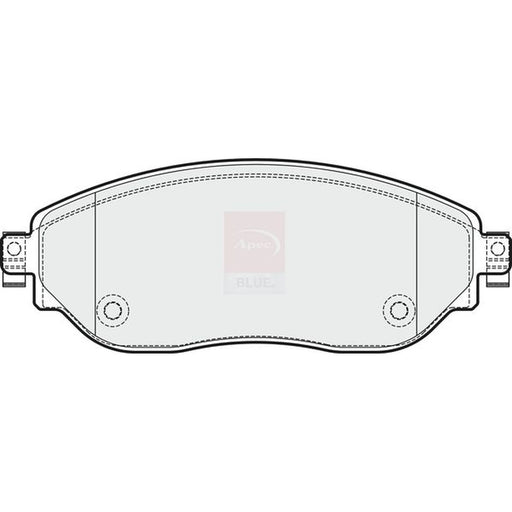 Apec Front Brake Pad Set PD3382