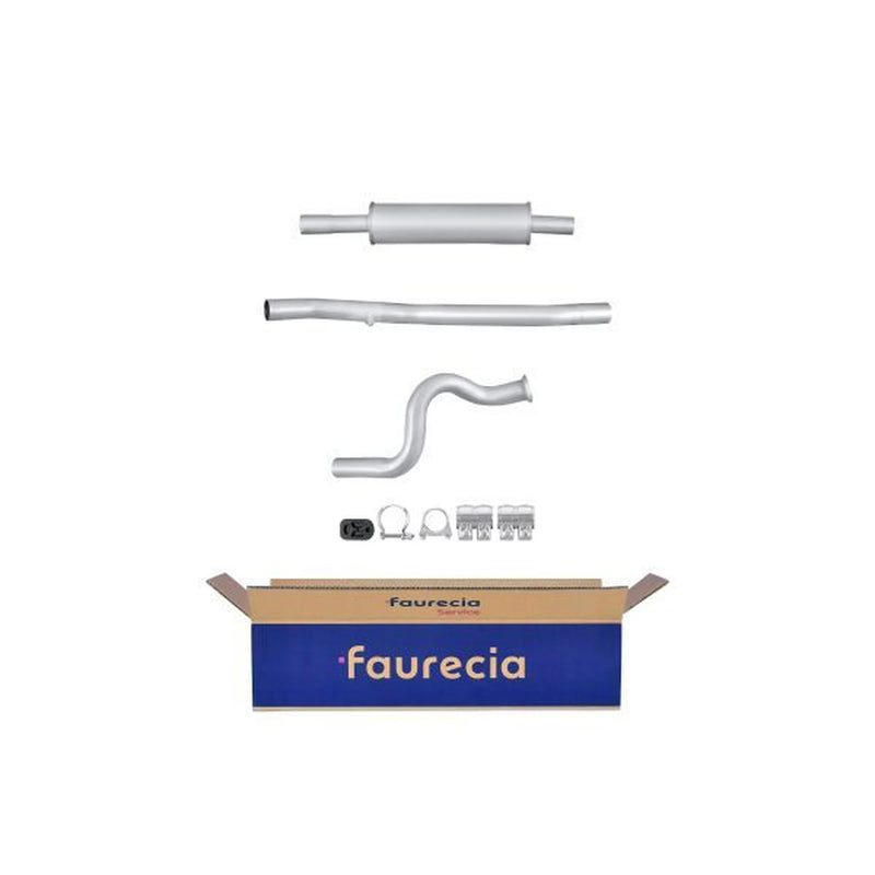 Hella Front Silencer Front fits Peugeot 206 Sw 2003 on 1.4