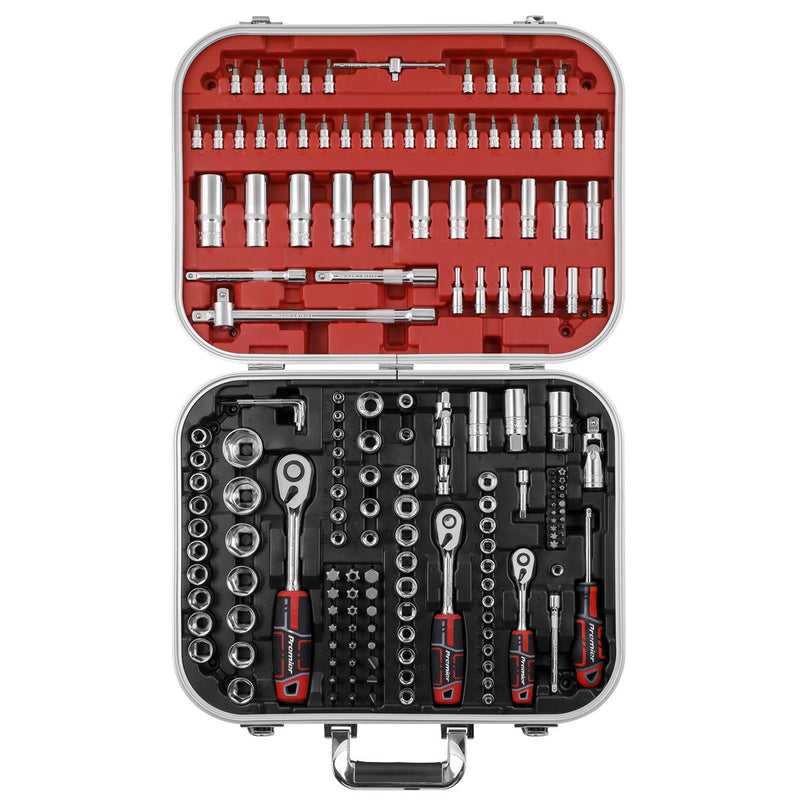 Sealey Premier Premier Socket Set 1/4", 3/8" & 1/2"Sq Drive 172pc AK7981 Sealey Premier - Dynamic Drive