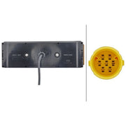Hella Tail Light / Lamp R5W Left