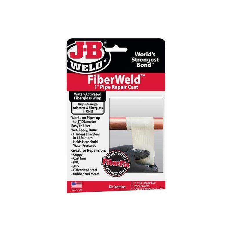 J-B Weld FiberWeld™ Pipe Repair Cast 2.5 x 121cm J-B Weld - NN4 Online