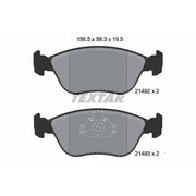 Textar Front Brake Pad Set 2149201