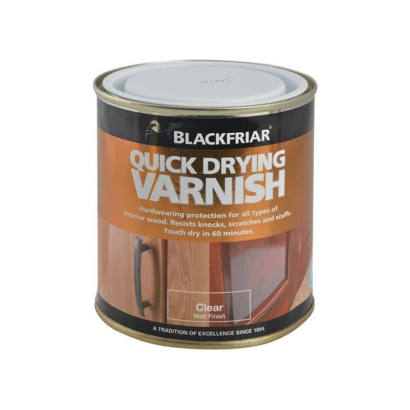 Blackfriar Quick Drying Duratough Interior Varnish Clear Matt 250ml Blackfriar - NN4 Online