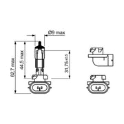 Bosch Car Light Bulb 886 12V 50W