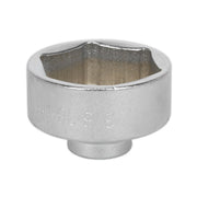 Sealey Low Profile Oil Filter Socket 38mm 3/8"Sq Drive SX115 Sealey - Dynamic Drive