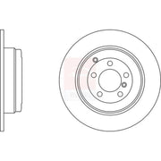 Apec Rear Brake Solid Discs & Pads fits Land Rover Range Rover 2002-2012 3.0 4.2