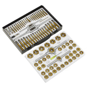 Sealey Metric & SAE/Imperial Hexagonal Tap & Die Set 86pc AK3086HIM Sealey - Dynamic Drive