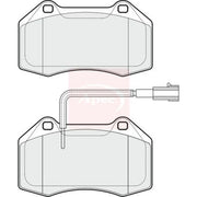 Apec Front Brake Pad Set PAD1866