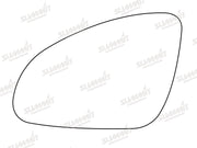 Summit Stick-On Standard Mirror Glass fits Vauxhall Astra J 10 on Not Including Coupe LHS Summit - Bars 4 Cars
