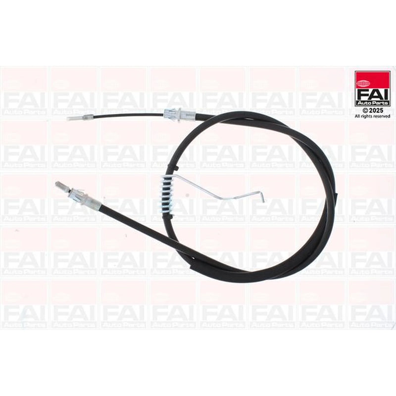 FAI Handbrake Cable Left Rear fits Ford Transit Platform 2006-2014 2.2 2.4 3.2
