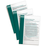 A5 Accident Book/First Aid Injury Record Book/Work Place Staff Accident Log Book Safety First Aid Group  - Dynamic Drive