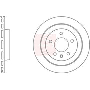 Apec 2 x Vented Brake Discs fits Cadillac Ats 2013 on 2.0