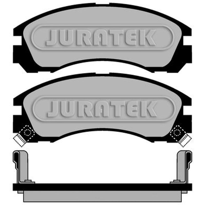 Juratek Front Brake Pad Set fits Citroën C-Crosser 2007-2012 2.2 2.4