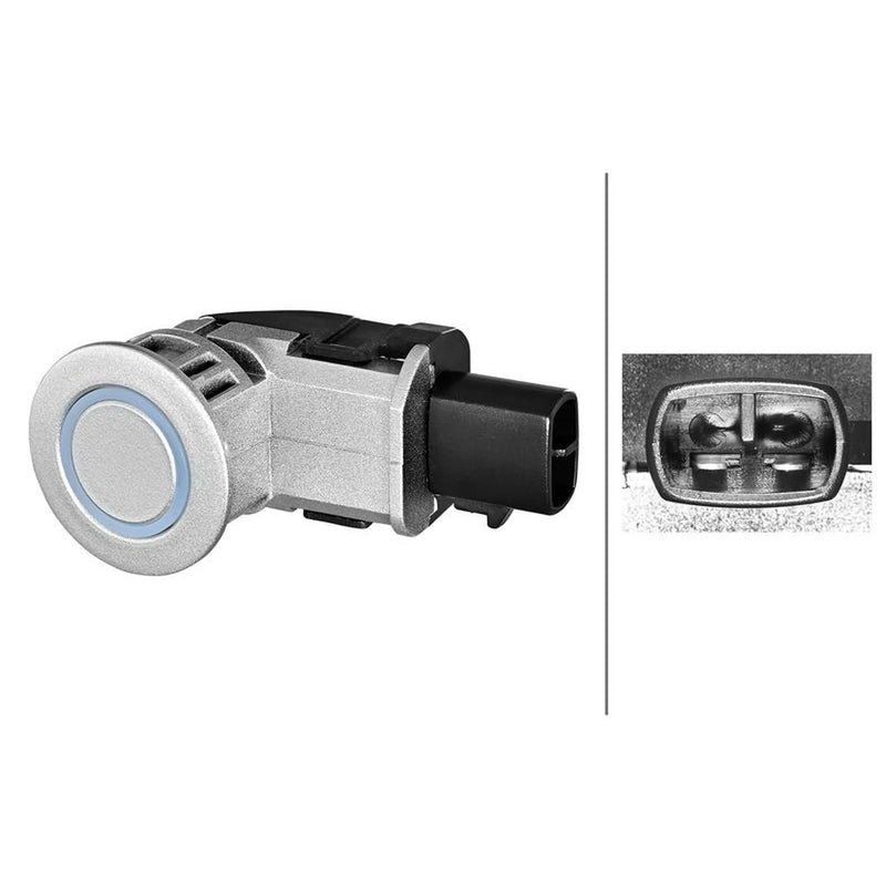 Hella Parking Sensor (PDC) Front fits Lexus Ls 2000-2006