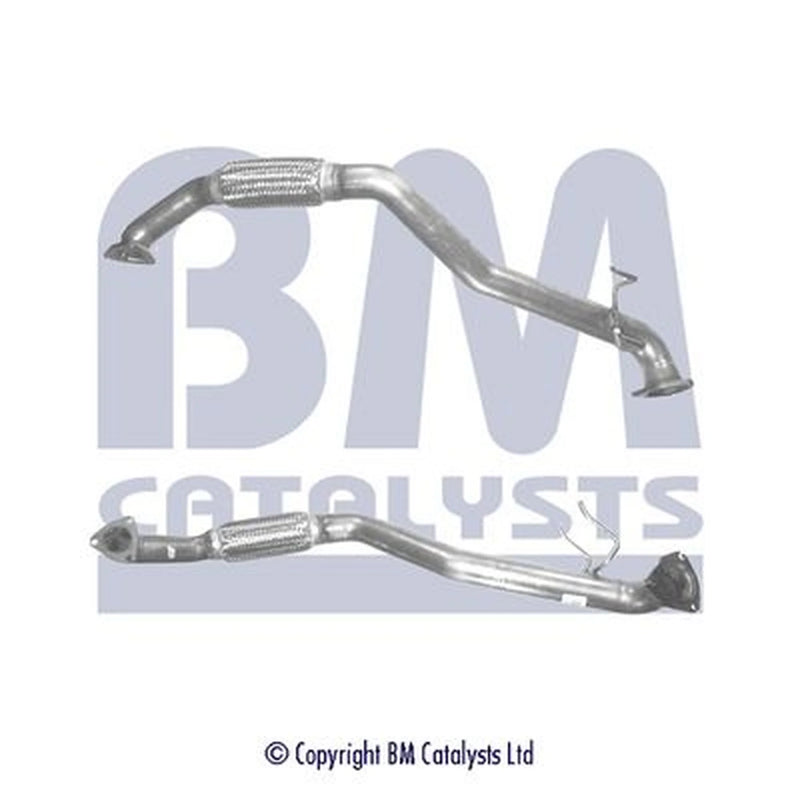 BM Catalysts Exhaust Pipe OD fits VW Transporter 2000-2003 2.5