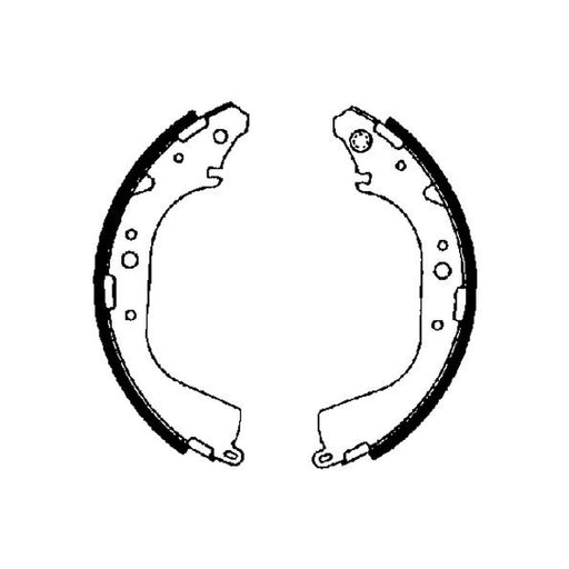 Mintex Brake Shoe Set Axle Kit fits Toyota 4 Runner I 1987-1989 2.4