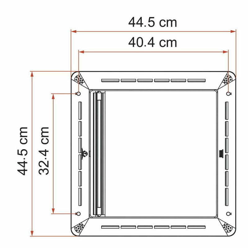 Fiamma Rollo Vent Kit 40 Rooflight Roller Blind Motorhome Caravan Campervan Fiamma  - Dynamic Drive