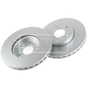 Borg & Beck Front & Rear Brake Discs & Pads fits Ford C-Max II 2010-2019 1.6