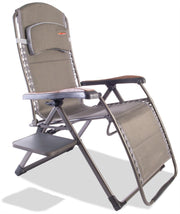 Quest Naples Pro Relax XL Camping Caravan Chair with Side Table Quest - Dynamic Drive