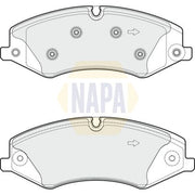 NAPA Front Brake Pad Set fits Land Rover Discovery IV 2009-2018 3.0