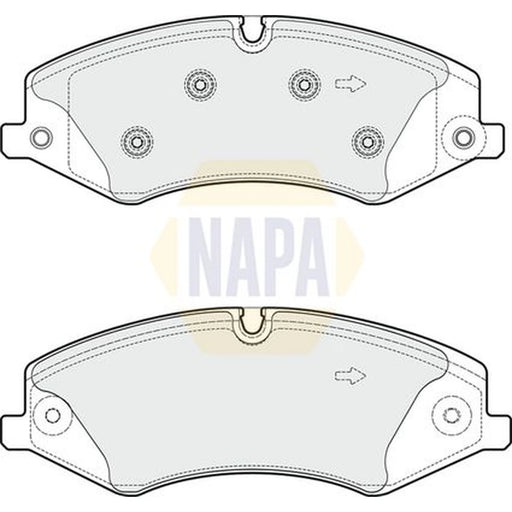 NAPA Front Brake Pad Set NBP1691
