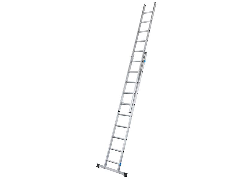 Zarges Everest 2DE Extension Ladder 2-Part D-Rungs 2 x 18 Zarges - Dynamic Drive