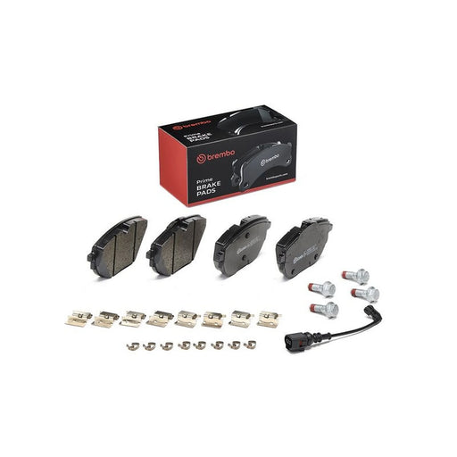 Brembo 4 x Front Brake Pad Set fits VW California T6 Camper 2015-2024 2.0