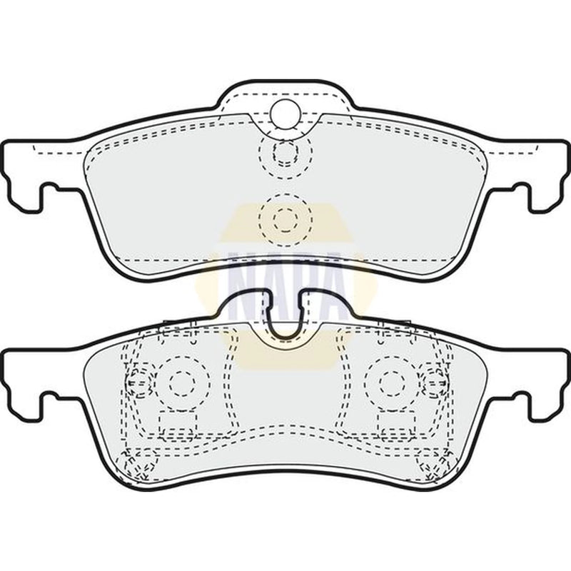 NAPA Rear Brake Solid Discs & Pads fits Mini Mini 2001-2010