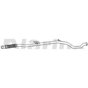 Klarius Exhaust Pipe OD fits Peugeot 206 Cc 2005-2007 1.6
