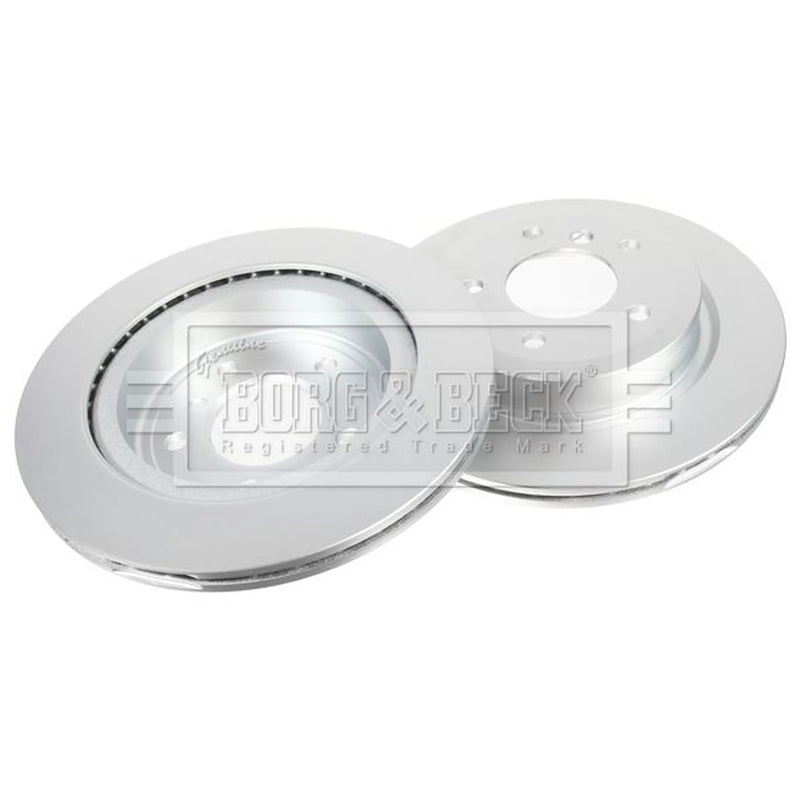 Borg & Beck 2 x Vented Brake Discs fits BMW Z4 Roadster 2009-2016