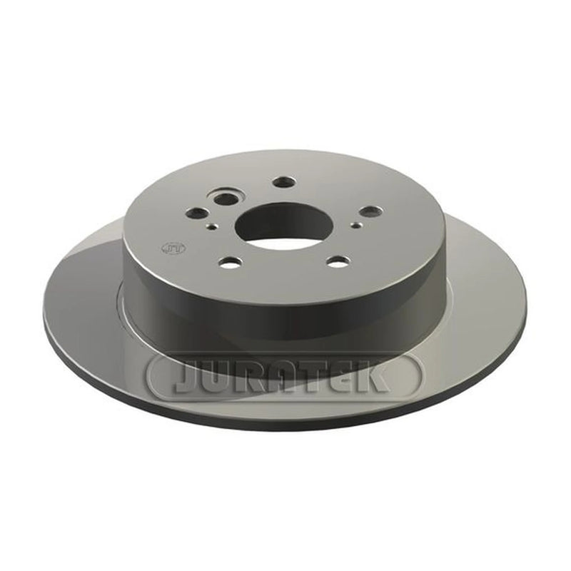 Juratek 2 x Solid Brake Discs fits Toyota Rav 4 2000-2005 1.8 2.0