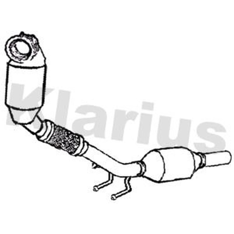 Klarius Catalyst Type Approved With Pipe fits Audi A3 2017-2020 1.5