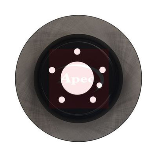 Apec 2 x Vented Brake Discs fits BMW 1 2007-2013