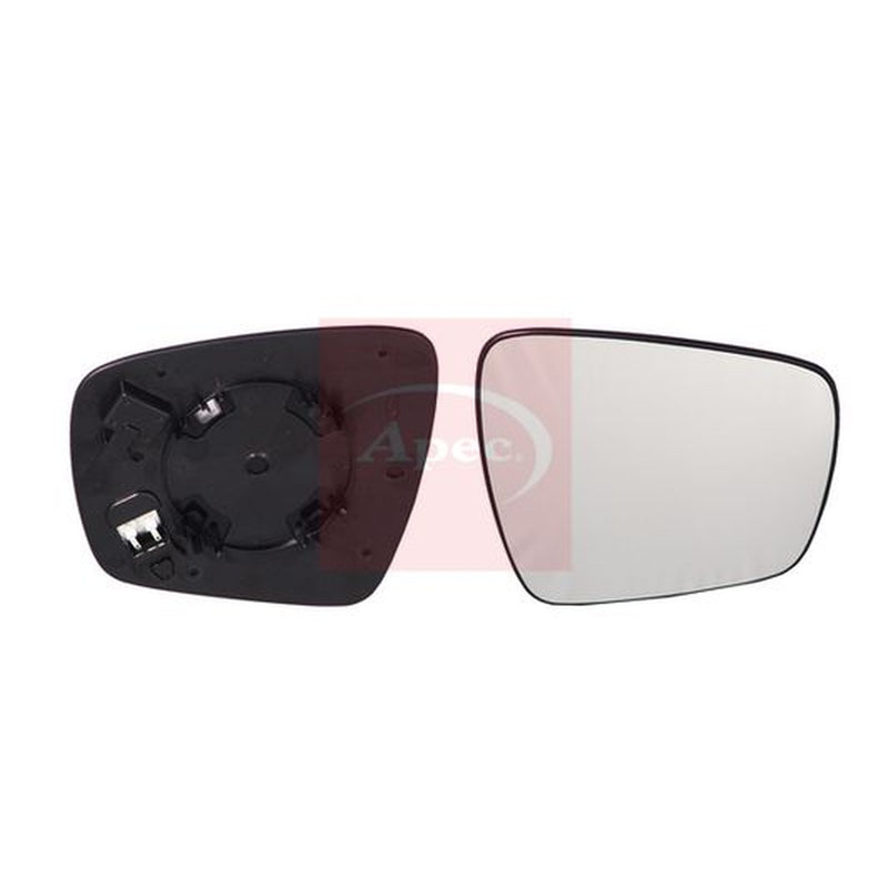 Apec Exterior Wing Mirror Glass Left fits Renault Espace V 2015-2023 1.6 2.0
