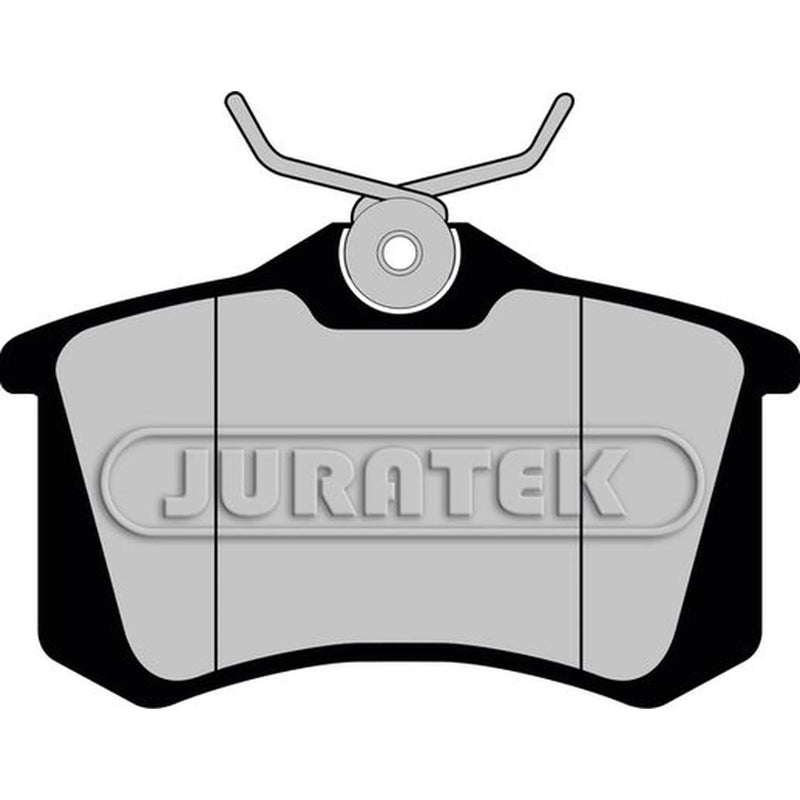Juratek Rear Brake Solid Discs & Pads fits Audi A4 B5 1994-2001