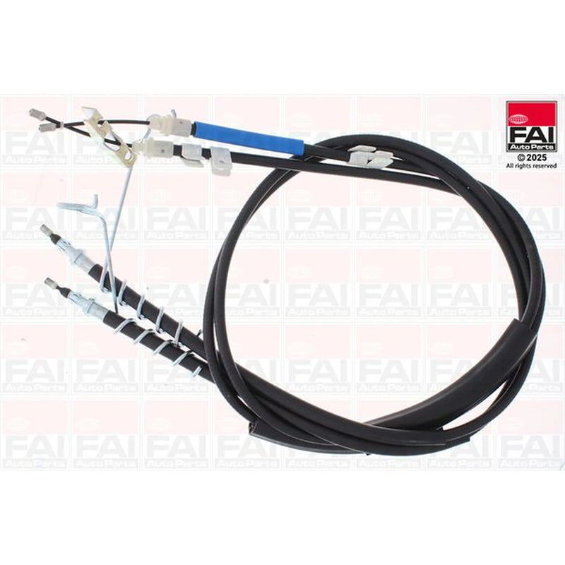 FAI Handbrake Cable Left Rear fits Ford Tourneo Connect 2002-2013 1.8