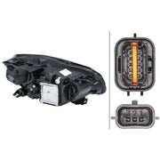 Hella Headlight Headlamp LED Left 1LX 013 930-931