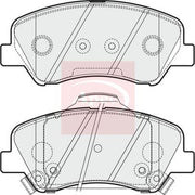 Apec Front & Rear Brake Discs & Pads fits Kia Rio III 2011-2017 1.2 1.25 1.4 1.6