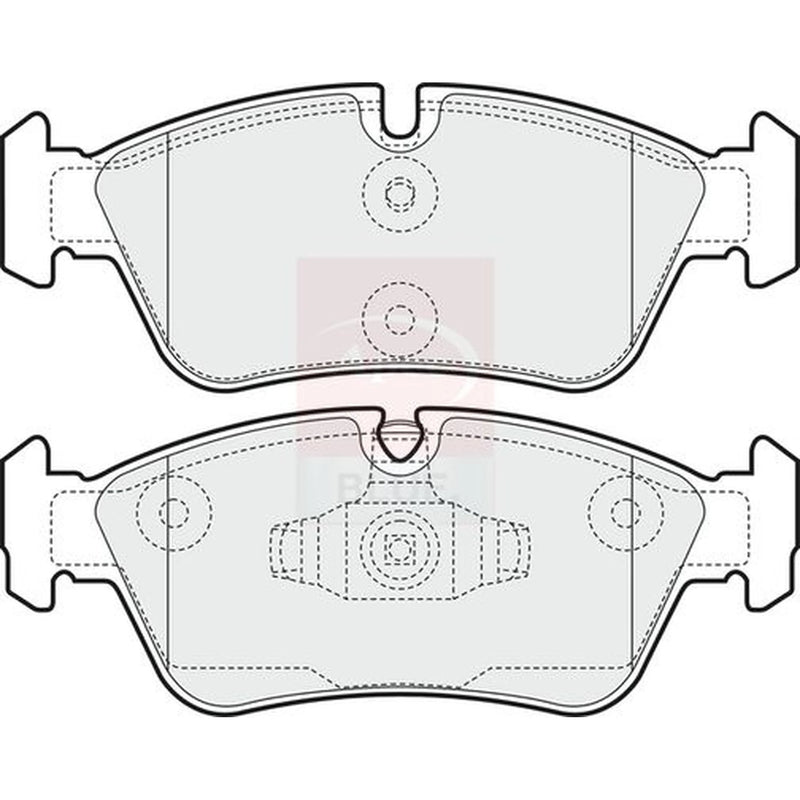 Apec Front Brake Pad Set PD3161