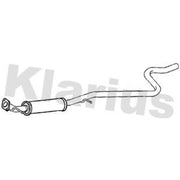 Klarius Box With Centre Pipe Centre fits Ford Fiesta VI 2008-2018 1.6