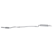 Hella End Silencer Rear fits Fiat Seicento / 600 1998-2010 1.1