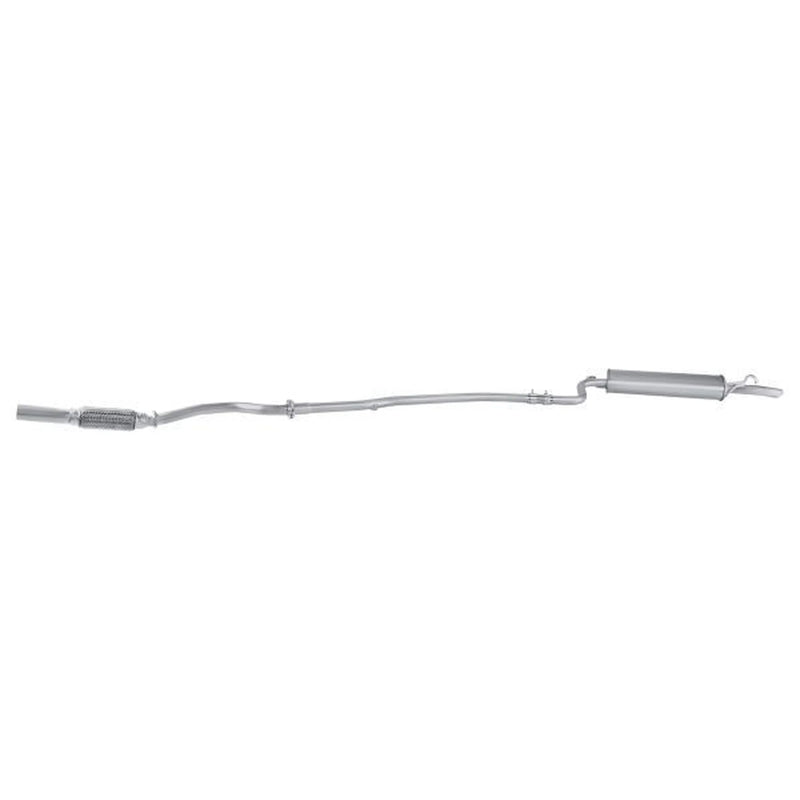 Hella End Silencer Rear fits Fiat Seicento / 600 1998-2010 1.1