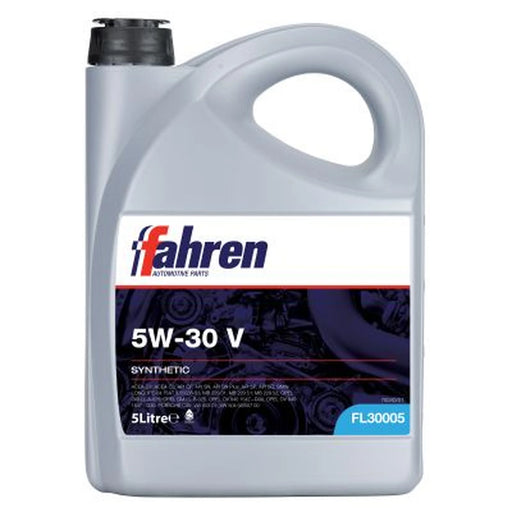 Fahren Engine Full Synthetic Oil 5L C3 SQ 5W-30 fits Cadillac Bls 2006-2010