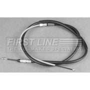 First Line Handbrake Cable Right Rear fits BMW 5 2001-2010