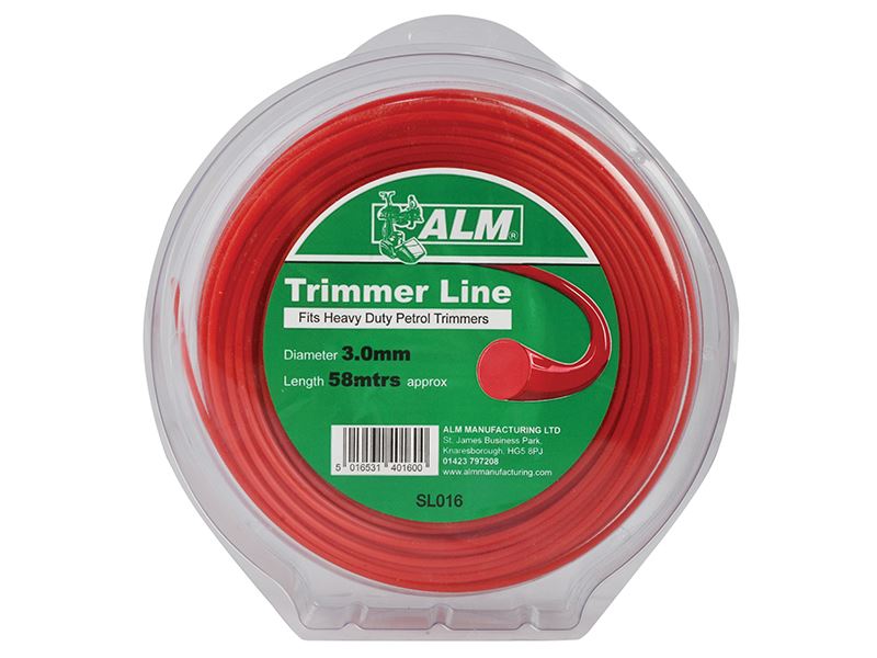 Alm Manufacturing SL016 Heavy-Duty Petrol Trimmer Line 3mm x 58m ALM Manufacturing - Dynamic Drive